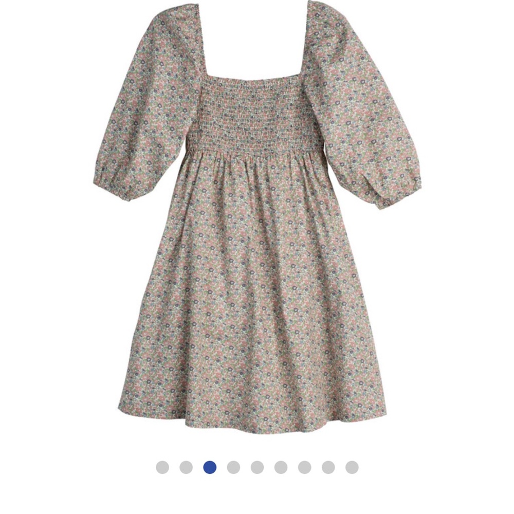 Mason Me Celine floral smock dress